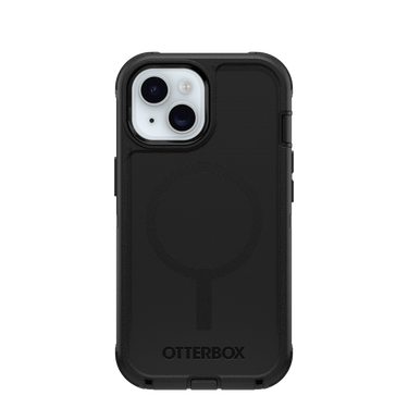 OtterBox Defender MagSafe Case For iPhone 13, 14, 15, 16e - Black